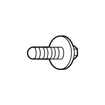 GM 11516600 License Lamp Bolt