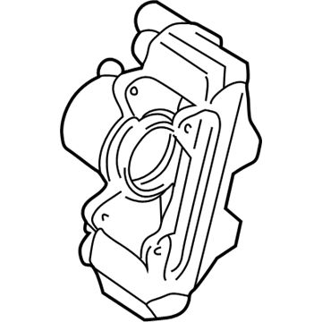 2007 Pontiac Vibe Brake Calipers - 88970139