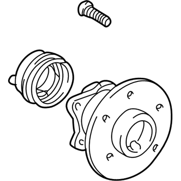 Pontiac Vibe Wheel Hub - 88970098