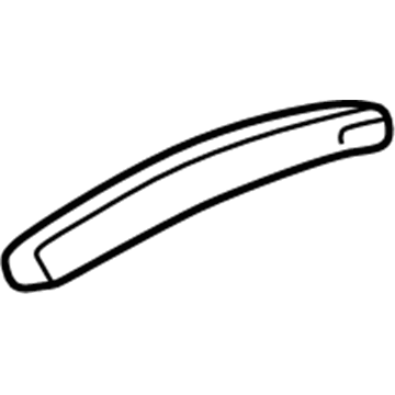 GM 10313370 Upper Weatherstrip, Front Driver Side