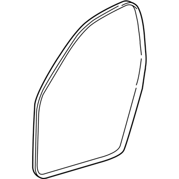 GM 22973970 Door Weatherstrip, Driver Side