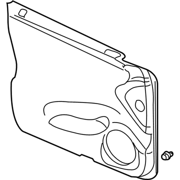 Cadillac 88953795 Door Trim Panel