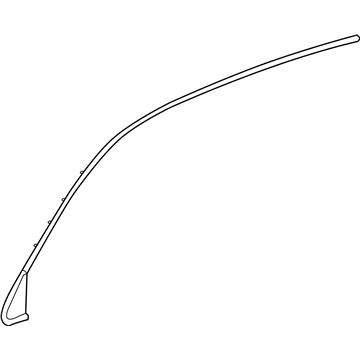 GM 84703460 Reveal Molding, Driver Side