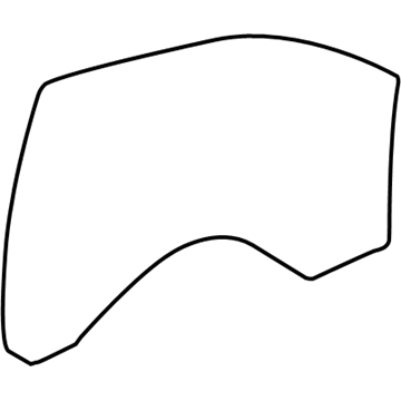 GMC 20907712 Door Glass