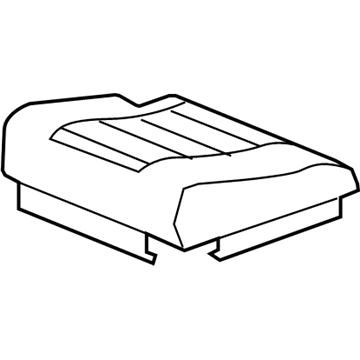 GM 19127668 Cushion Cover, Driver Side