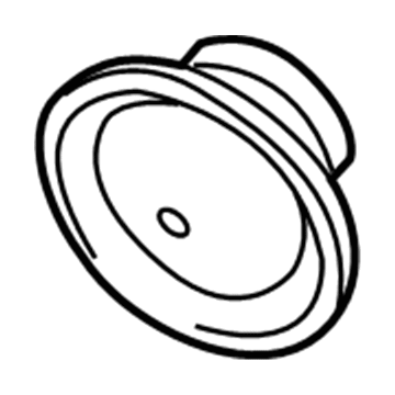 GM 92095185 Rear Speaker