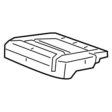 GM 84664264 Seat Cushion Pad, Driver Side