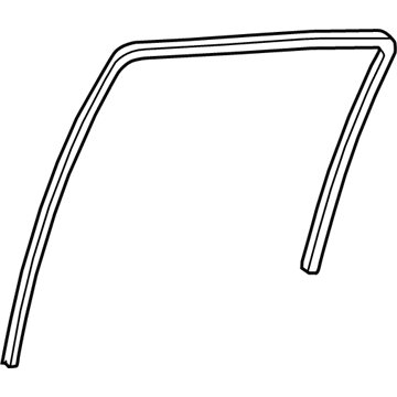 Chevy C3500 Weather Strip - 15018503