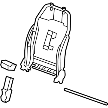 Cadillac 25807063 Frame Assembly
