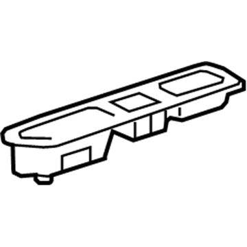 GM 84536683 Switch Bezel, Driver Side