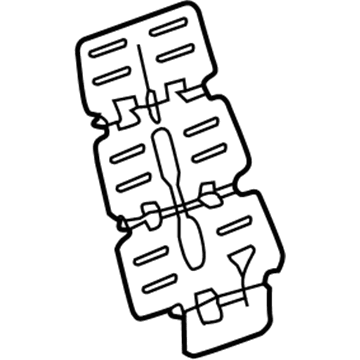 Chevy Corvette Seat Heater Pad - 22978675