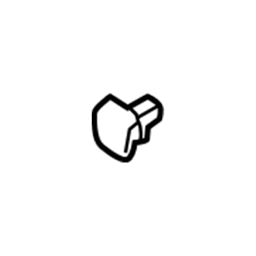 GM 22892459 Release Handle, Front