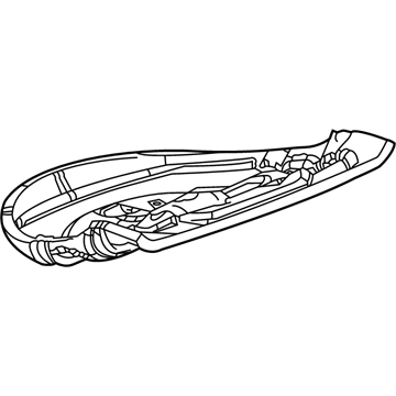GM 84616693 Insulator, Rear