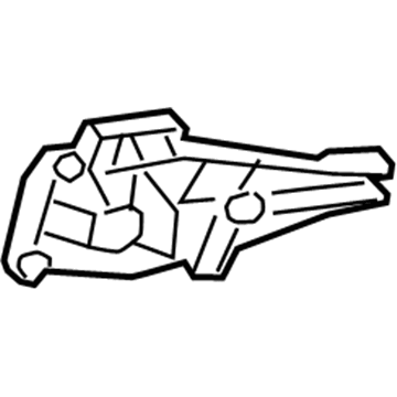 GM 13576845 Handle Base, Front Driver Side