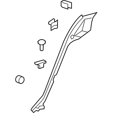 GM 92233193 Lock Pillar Trim