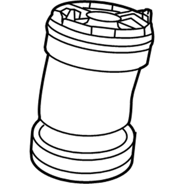 GM 84252215 Air Spring, Rear
