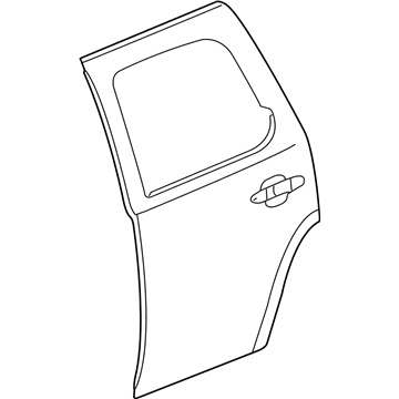 GM 20840664 Outer Panel, Passenger Side