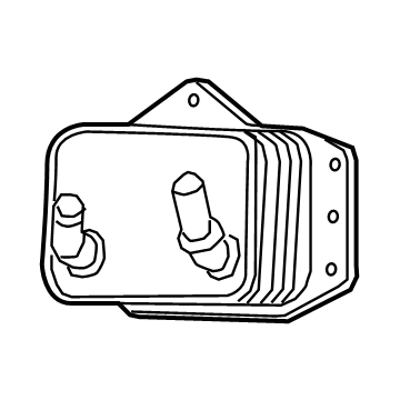 Buick Engine Oil Cooler - 55497871