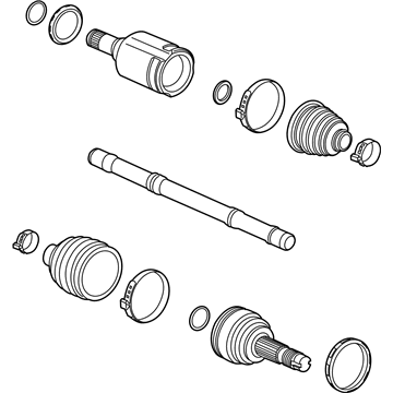 Buick Encore Axle Shaft - 42758448