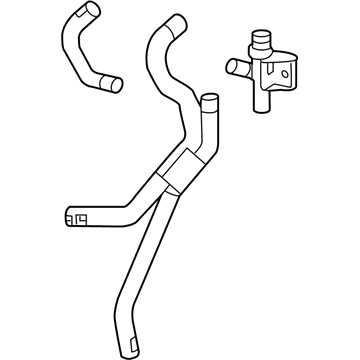2016 Cadillac CT6 Cooling Hose - 84049517