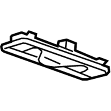 GM 22800747 Dome Lamp Assembly, Titanium