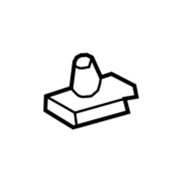 Pontiac 92207444 Reveal Molding Retainer
