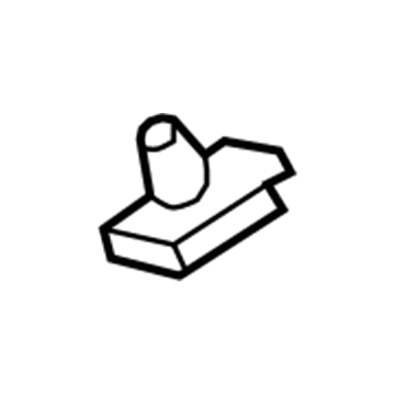 Pontiac 92207442 Reveal Molding Retainer