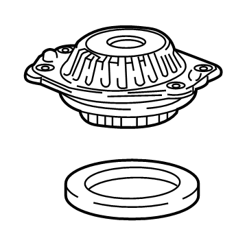 Cadillac Shock And Strut Mount - 84871934