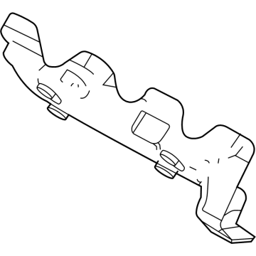 Chevy Silverado 3500 HD Exhaust Heat Shield - 12692265