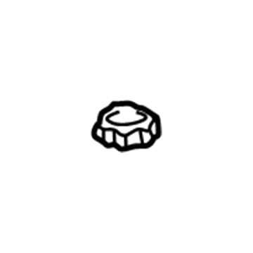 GM 15075118 Radiator Cap, Green Line