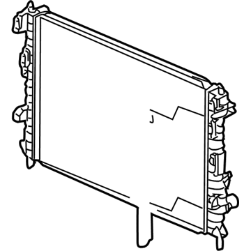 Saturn Vue Radiator - 15246275