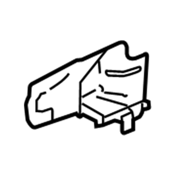 GM 15211951 Upper Reinforcement, Front Driver Side