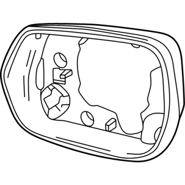 GM 87855587 Bezel, Rear Driver Side