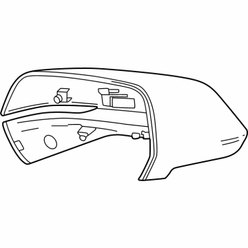 2024 Cadillac LYRIQ Mirror Cover - 87858402