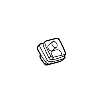 GM 87833474 Rear Camera, Driver Side