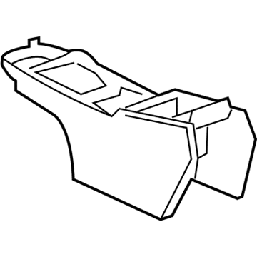 Pontiac Center Console - 92109707