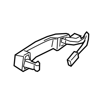 Chevy Trailblazer Door Handle - 13527212