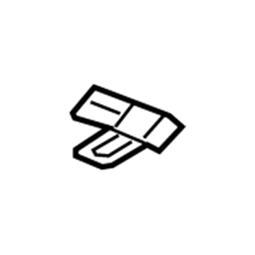 GM 23369667 Child Seat Bracket, Driver Side