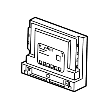 Chevy Silverado 1500 Body Control Module - 13547771