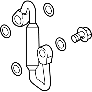 Chevy Express 2500 Coolant Pipe - 24586931