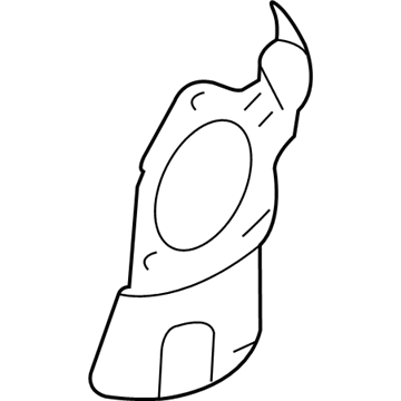 Cadillac STS Brake Backing Plate - 25948605