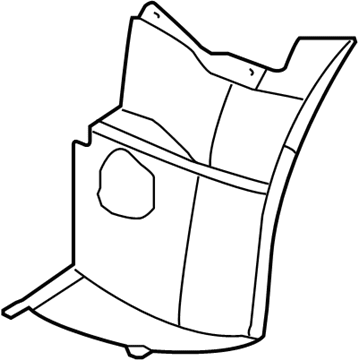 Chevy 15834373 Front Fender Liner