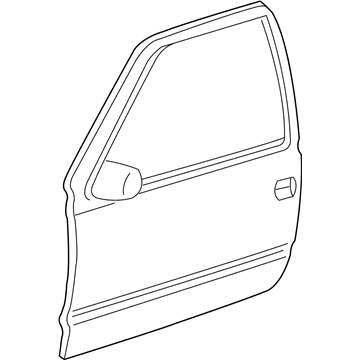 GMC 10363024 Belt Weatherstrip