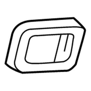 GM 15763014 Handle Bezel, Passenger Side