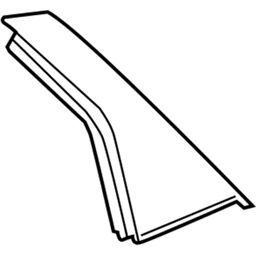 GM 22961301 Applique, Rear Driver Side