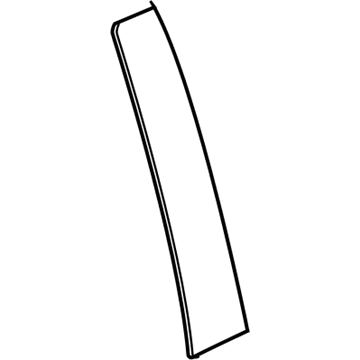GM 22936255 Applique, Rear Driver Side