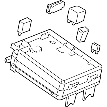 2020 Chevy Sonic Fuse Box - 42556517