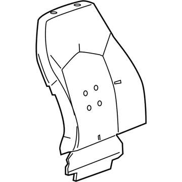 Cadillac Seat Cushion Pad - 22758817