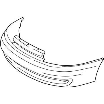 Saturn LW2 Bumper - 21019621