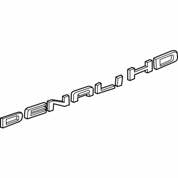 GM 84337659 Nameplate